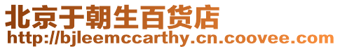 北京于朝生百貨店