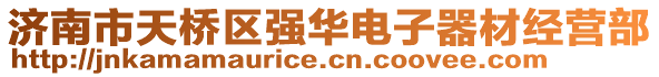 濟南市天橋區強華電子器材經營部