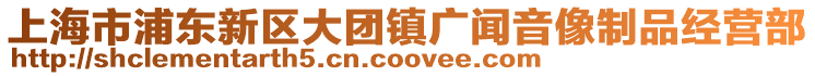 上海市浦東新區(qū)大團鎮(zhèn)廣聞音像制品經(jīng)營部
