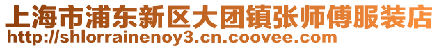 上海市浦東新區(qū)大團(tuán)鎮(zhèn)張師傅服裝店