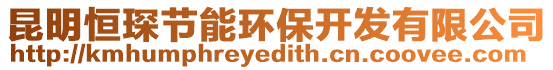 昆明恒琛節能環保開發有限公司