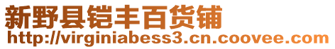 新野縣鎧豐百貨鋪