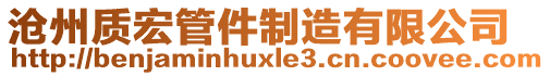 滄州質宏管件制造有限公司