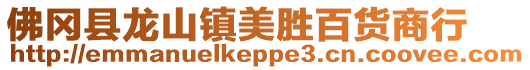 佛岡縣龍山鎮(zhèn)美勝百貨商行