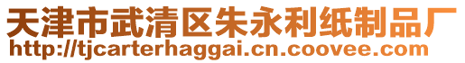 天津市武清區(qū)朱永利紙制品廠