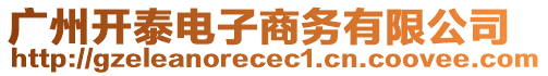 廣州開泰電子商務有限公司