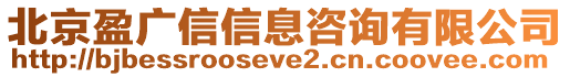 北京盈廣信信息咨詢有限公司