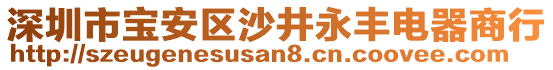 深圳市寶安區(qū)沙井永豐電器商行