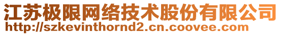 江蘇極限網(wǎng)絡(luò)技術(shù)股份有限公司