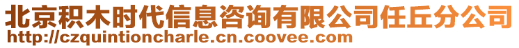 北京积木时代信息咨询有限公司任丘分公司