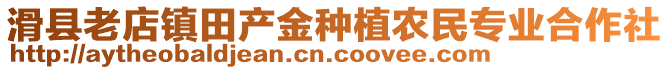 滑縣老店鎮(zhèn)田產(chǎn)金種植農(nóng)民專業(yè)合作社