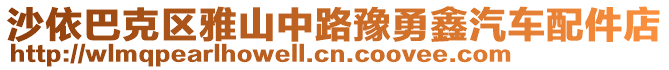 沙依巴克區(qū)雅山中路豫勇鑫汽車配件店