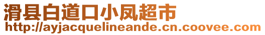 滑縣白道口小鳳超市