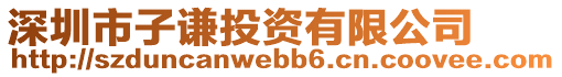 深圳市子謙投資有限公司