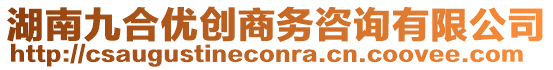 湖南九合優(yōu)創(chuàng)商務(wù)咨詢有限公司