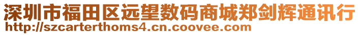 深圳市福田區(qū)遠(yuǎn)望數(shù)碼商城鄭劍輝通訊行