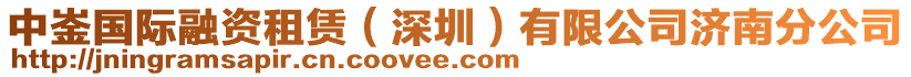 中崟國際融資租賃(深圳)有限公司濟南分公司