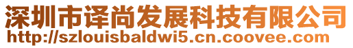 深圳市譯尚發(fā)展科技有限公司