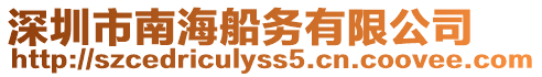 深圳市南海船務(wù)有限公司