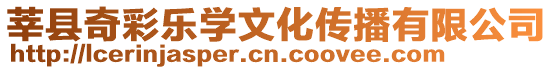 莘縣奇彩樂學文化傳播有限公司