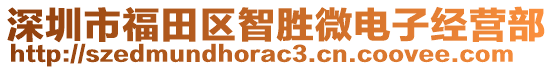 深圳市福田區(qū)智勝微電子經(jīng)營部