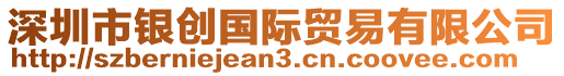 深圳市銀創國際貿易有限公司