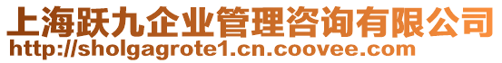 上海躍九企業管理咨詢有限公司