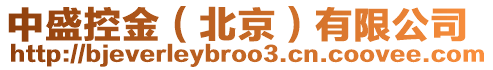 中盛控金（北京）有限公司