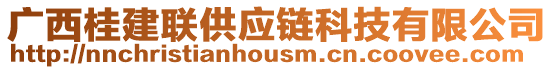 廣西桂建聯(lián)供應(yīng)鏈科技有限公司