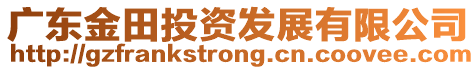 廣東金田投資發(fā)展有限公司