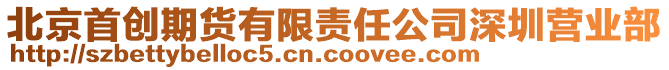 北京首創(chuàng)期貨有限責(zé)任公司深圳營(yíng)業(yè)部