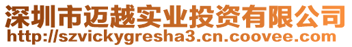 深圳市邁越實業投資有限公司