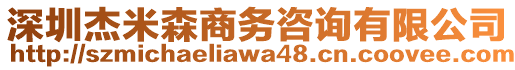 深圳杰米森商務(wù)咨詢有限公司