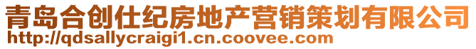 青島合創(chuàng)仕紀(jì)房地產(chǎn)營銷策劃有限公司