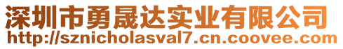 深圳市勇晟達實業(yè)有限公司