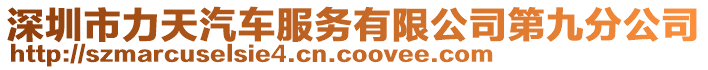 深圳市力天汽車服務(wù)有限公司第九分公司