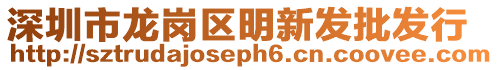 深圳市龍崗區(qū)明新發(fā)批發(fā)行