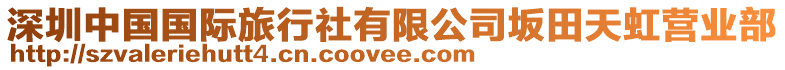 深圳中國國際旅行社有限公司坂田天虹營業部