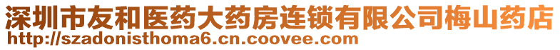 深圳市友和醫藥大藥房連鎖有限公司梅山藥店