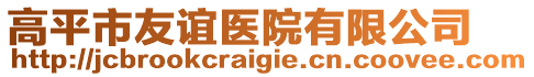 高平市友誼醫(yī)院有限公司