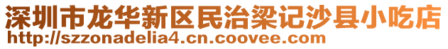 深圳市龍華新區(qū)民治梁記沙縣小吃店
