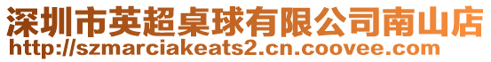 深圳市英超桌球有限公司南山店