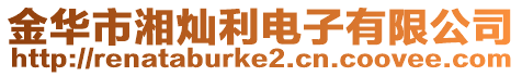 金華市湘燦利電子有限公司