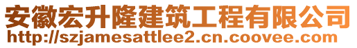 安徽宏升隆建筑工程有限公司