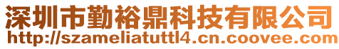 深圳市勤裕鼎科技有限公司