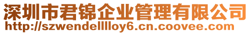 深圳市君錦企業管理有限公司