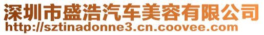 深圳市盛浩汽車美容有限公司