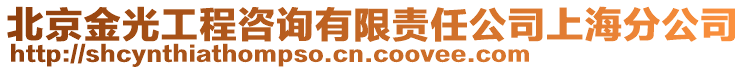 北京金光工程咨詢有限責任公司上海分公司