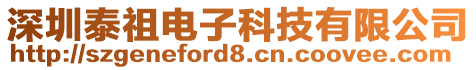 深圳泰祖電子科技有限公司