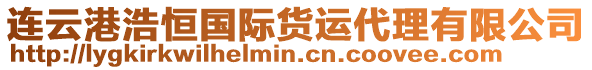 連云港浩恒國際貨運(yùn)代理有限公司